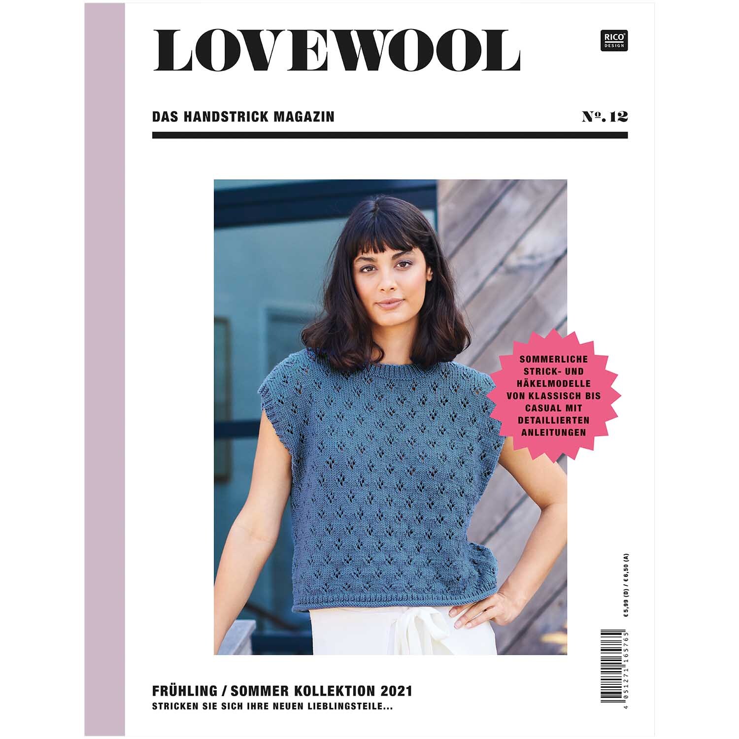 Lovewool Nr.12 Handstrickmagazin Frühjahr-Sommer