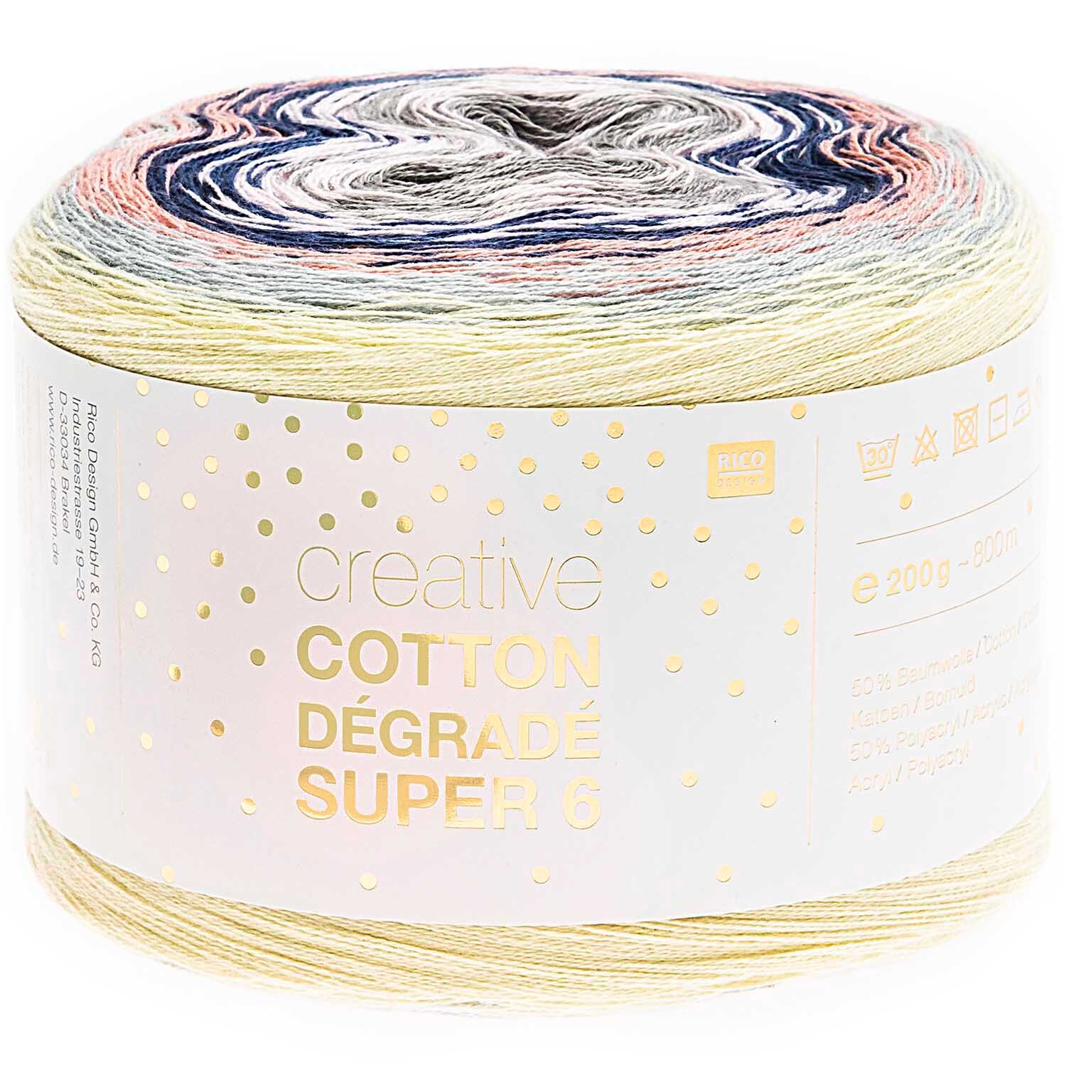 Creative Cotton Dégradé Super6