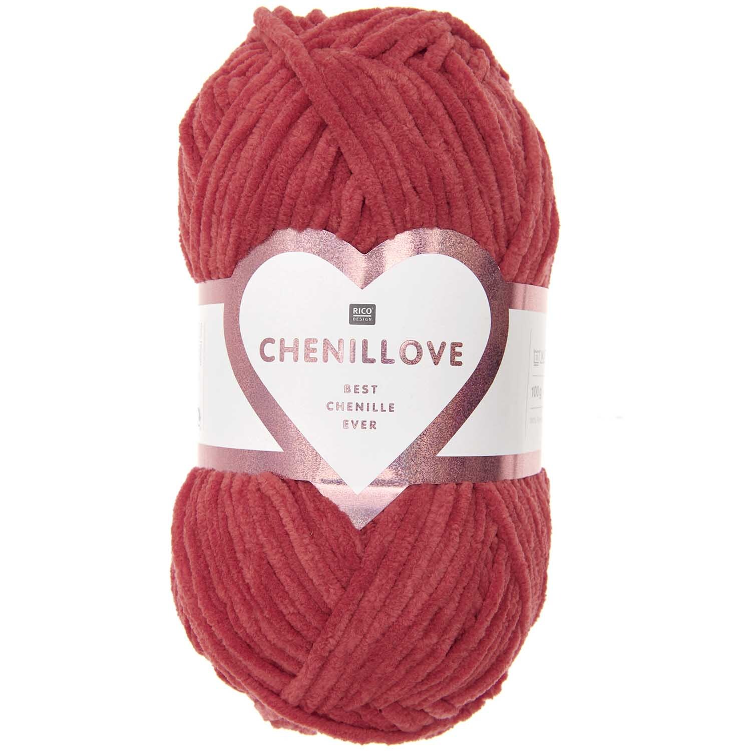 Strickset Decke Modell 20 aus Baby Chenillove