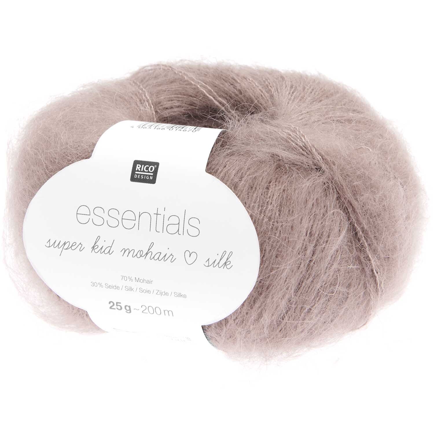 Strickset Dreieckstuch Modell 02 aus Tücher Special aus Essentials Super Kid Mohair Loves Silk