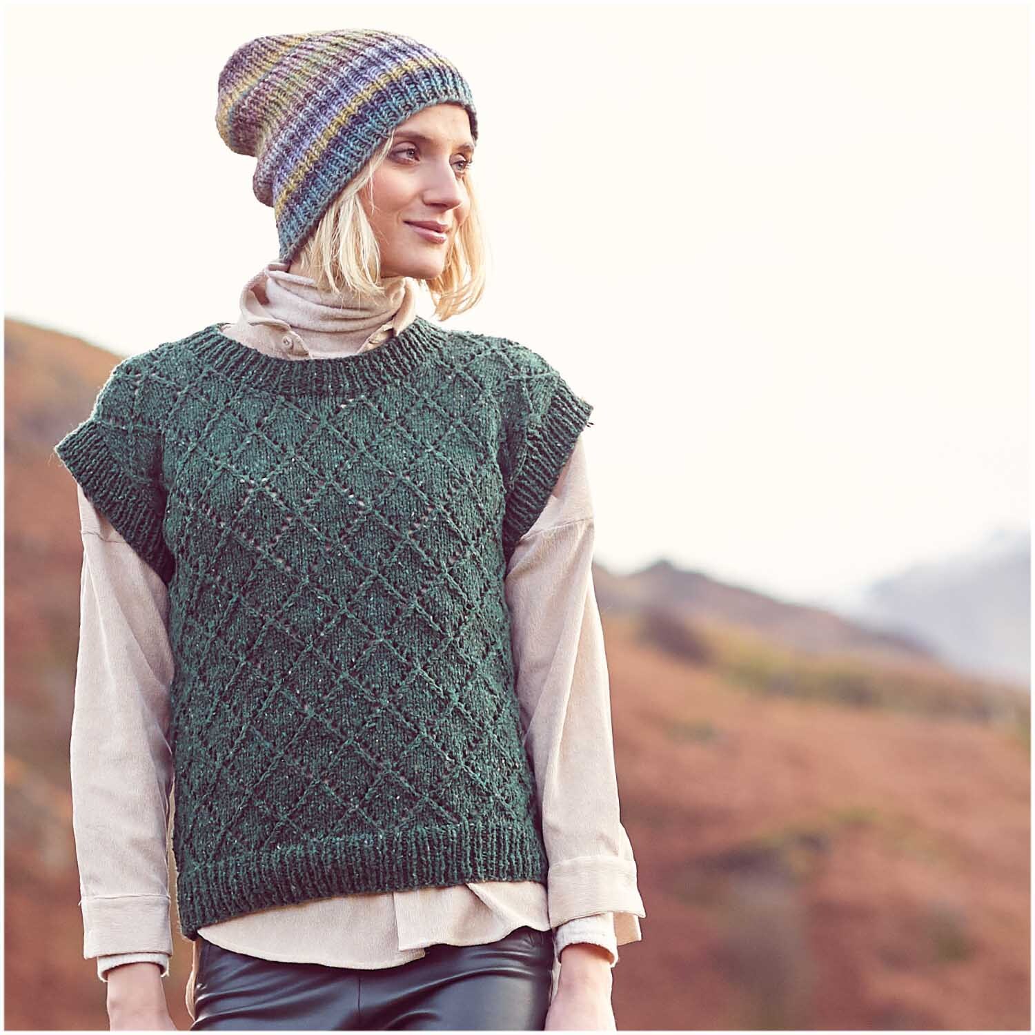 Fashion Modern Tweed aran