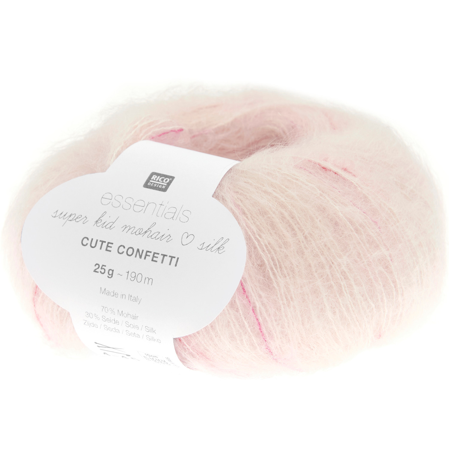 Essentials Super Kid Mohair Loves Silk Cute Confetti