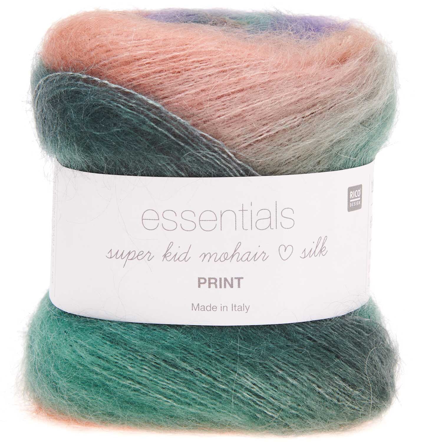 Essentials Super Kid Mohair Loves Silk Print