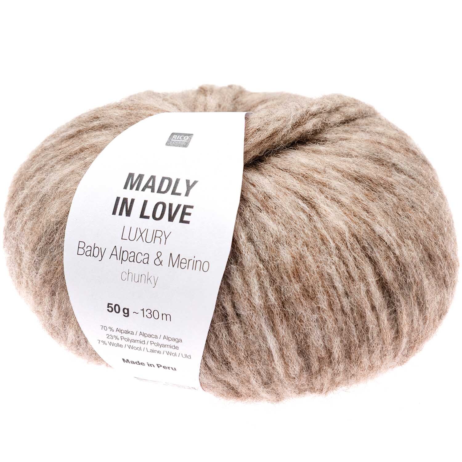 Luxury Baby Alpaca & Merino chunky - Madly in Love