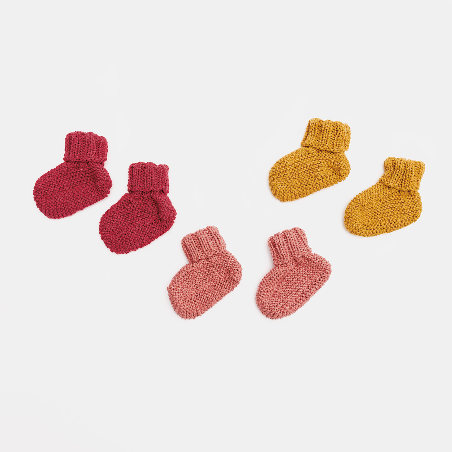 Strickanleitung Babysocken aus Baby Cotton Soft dk