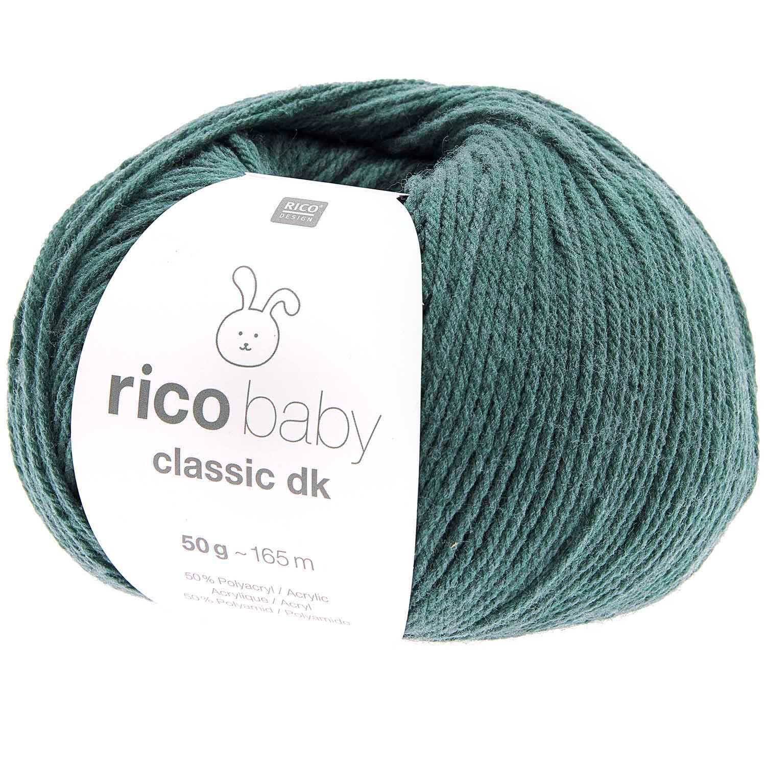 Strickset Jäckchen Modell 13 aus Rico Baby 040