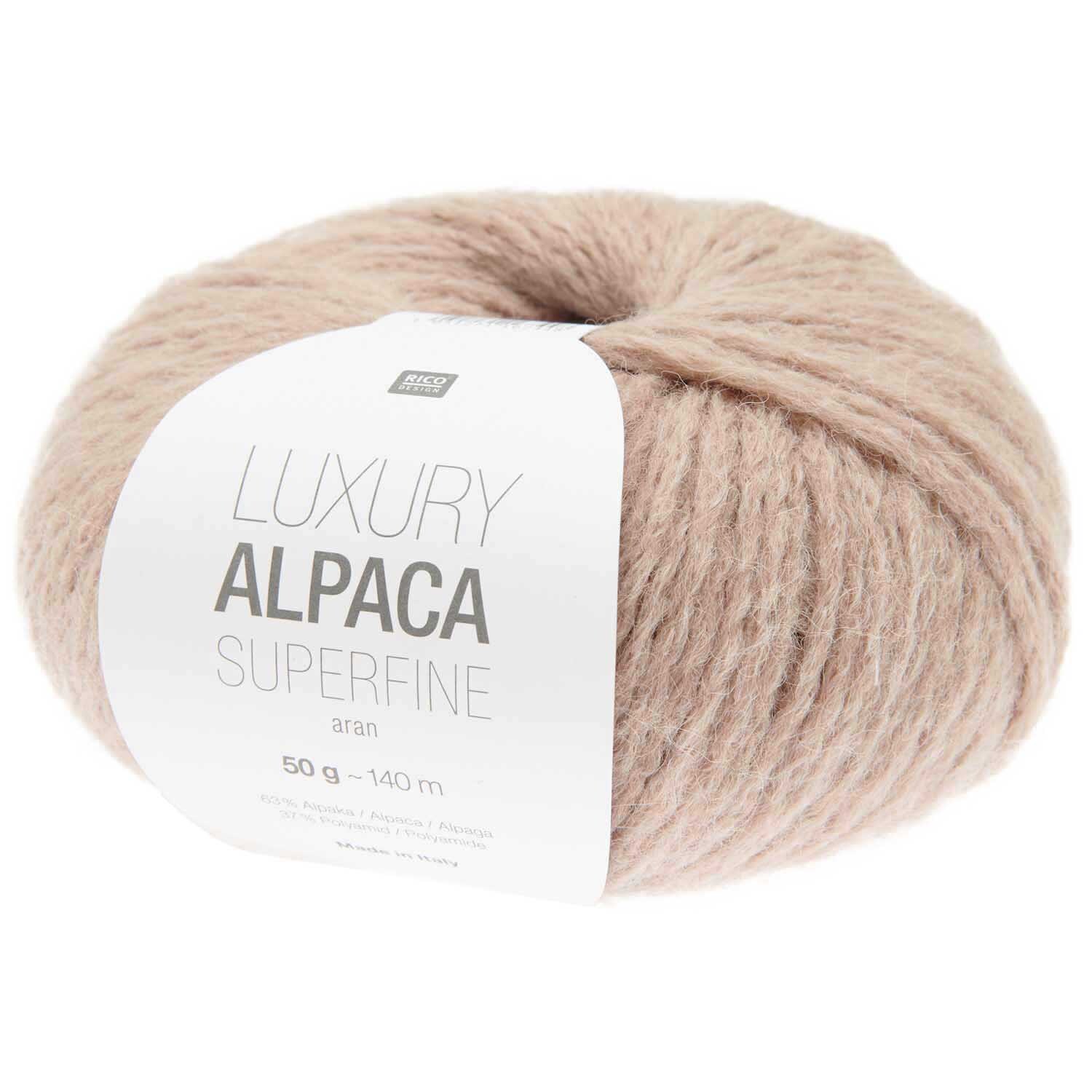 Rico Luxury Alpaca Superfine aran