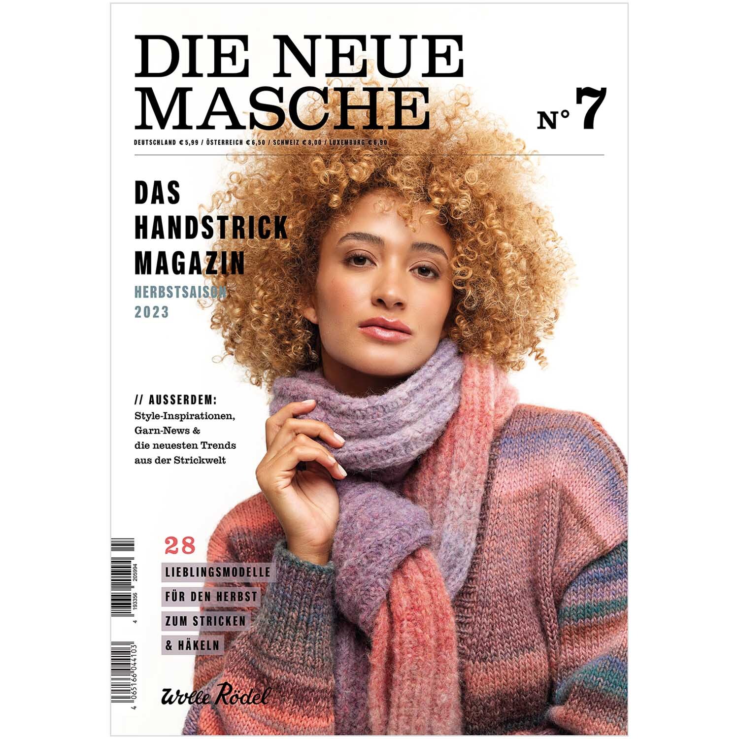 Strickset Decke Modell 05 aus Die Neue Masche Nr. 7 Dusty