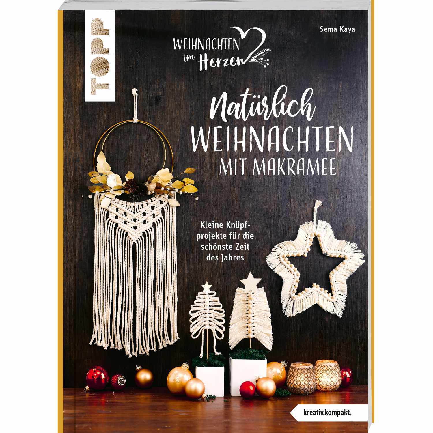 Natürlich Weihnachten mit Makramee