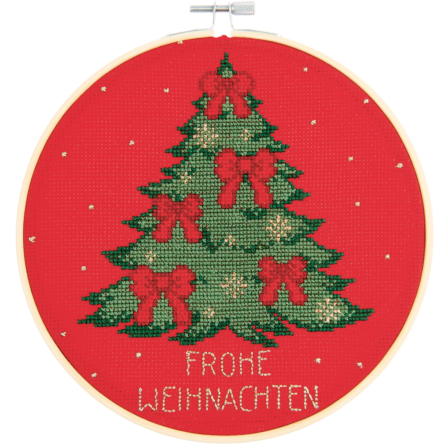 Stickpackung Bild Weihnachtsbaum