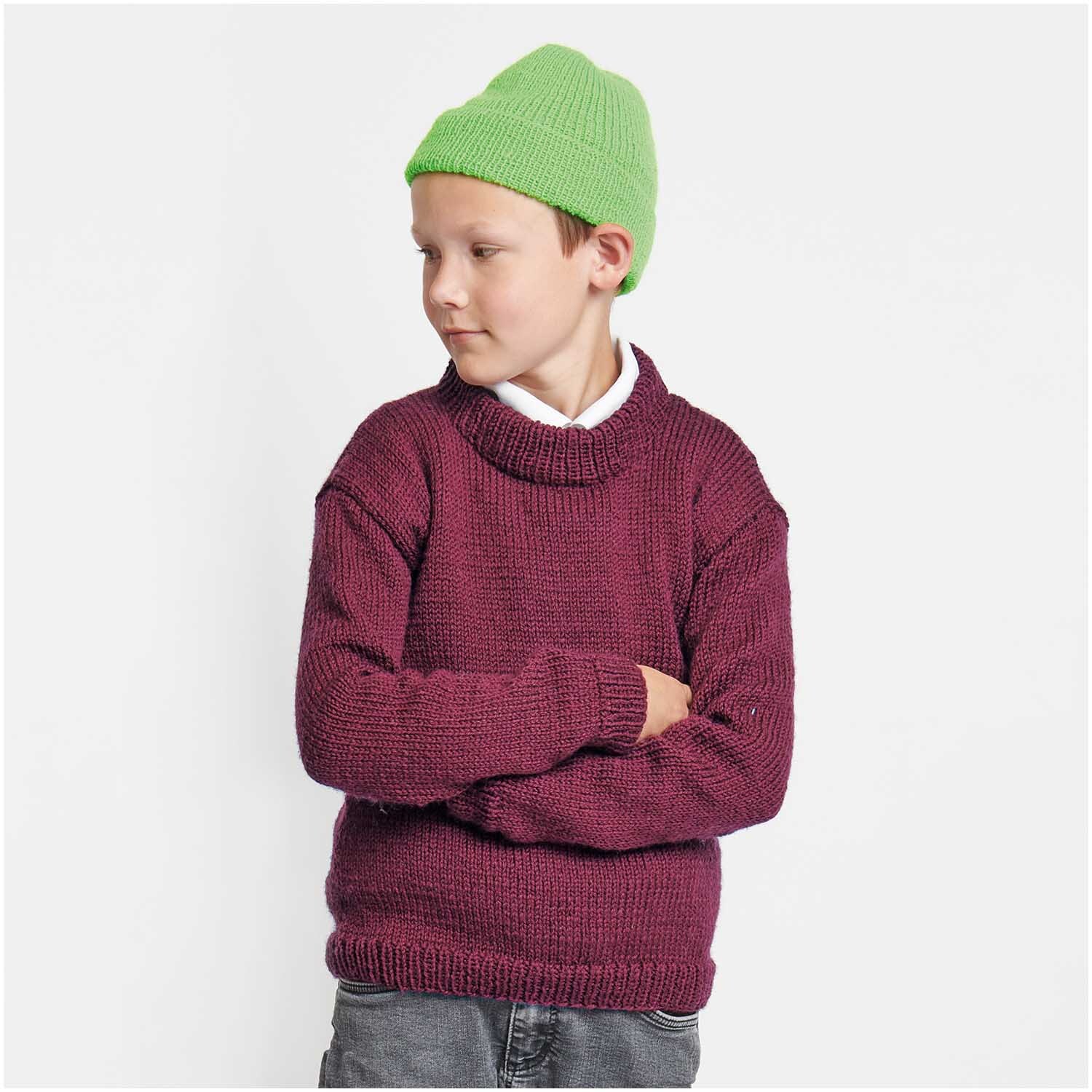 Strickset Mütze Modell 14 aus Kids Nr. 12