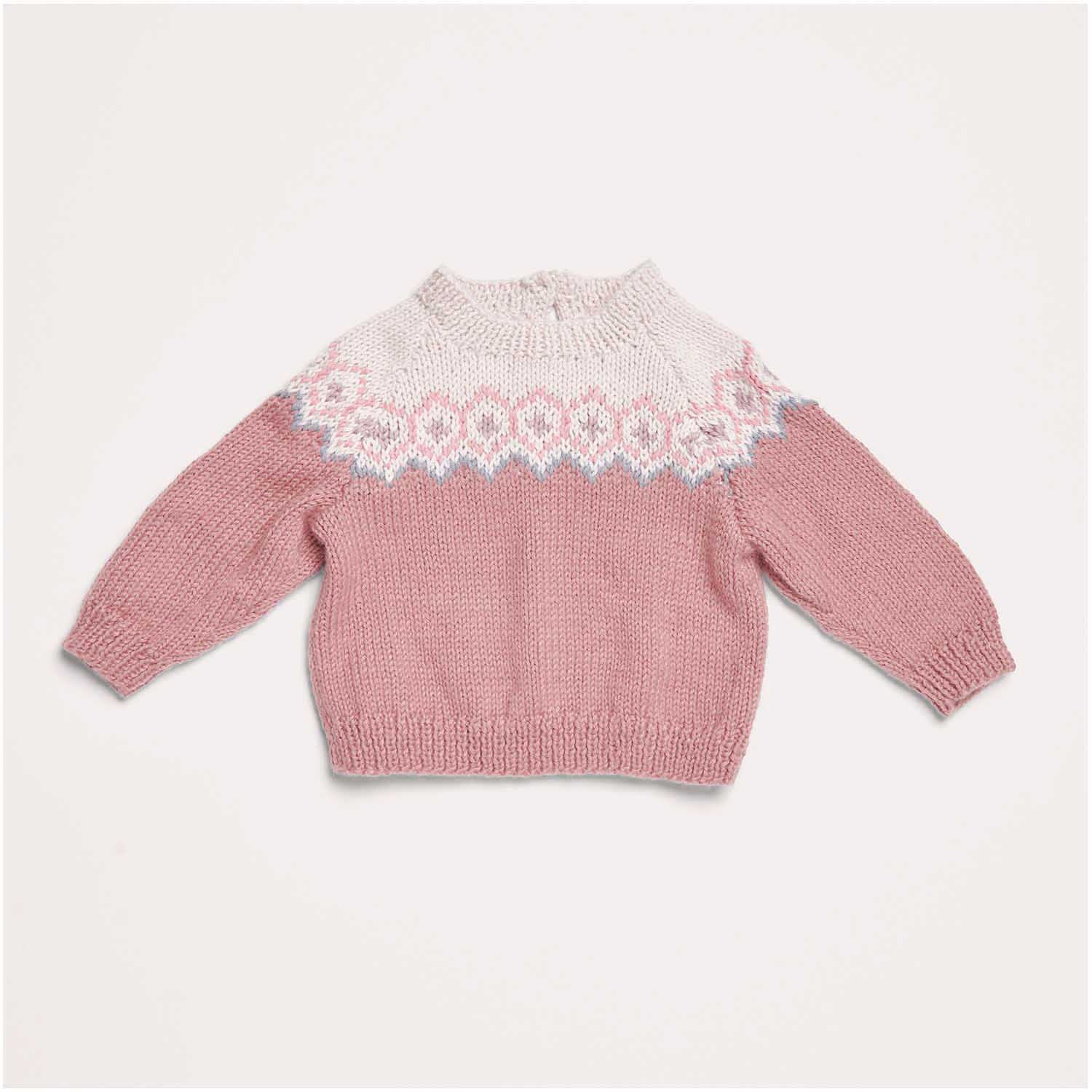 Strickset Pullover Modell 02 aus Baby Nr. 38