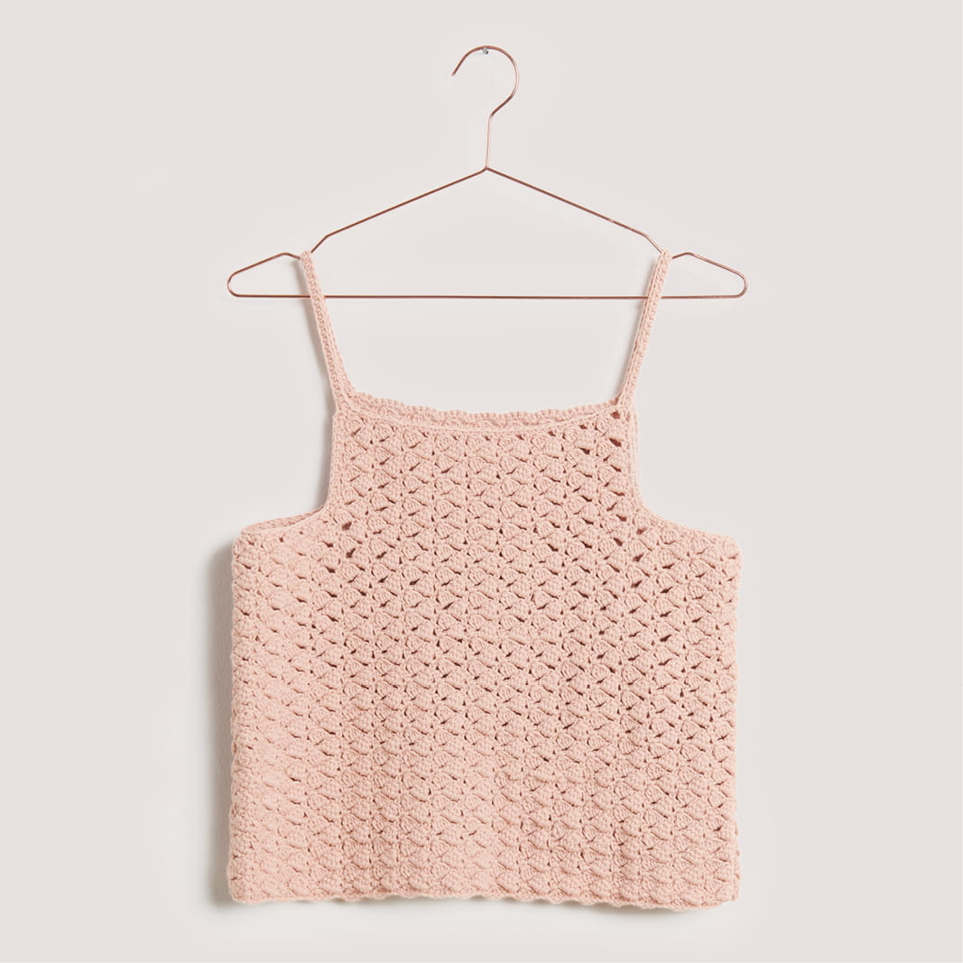 Gehäkeltes Top aus Boho Crochet