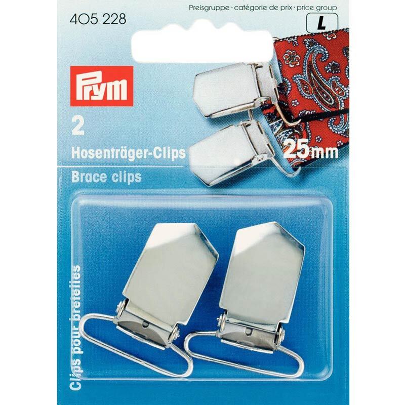 Hosenträger Clips 25mm 2 Stück