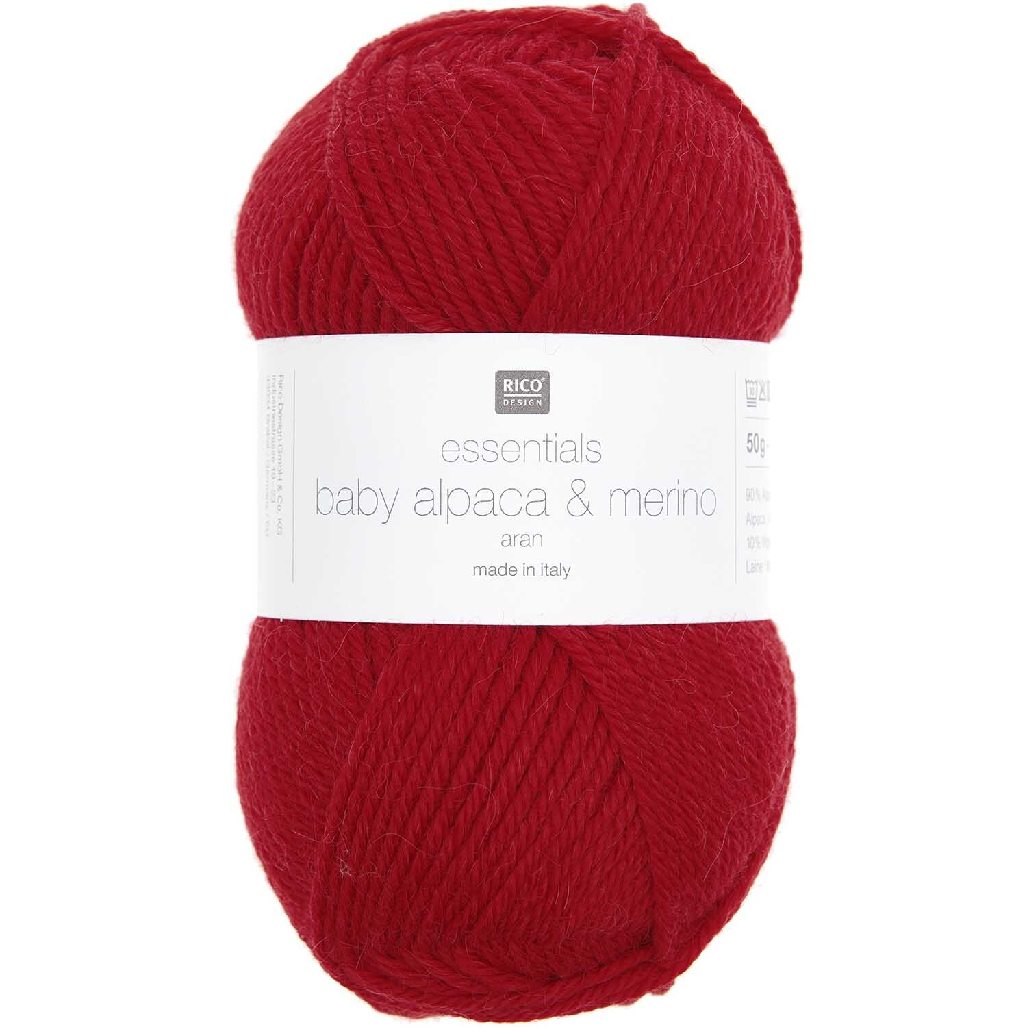 Essentials Baby Alpaca & Merino aran