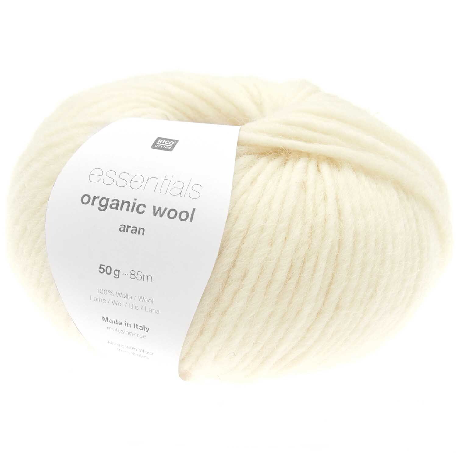 Essentials Organic Wool aran