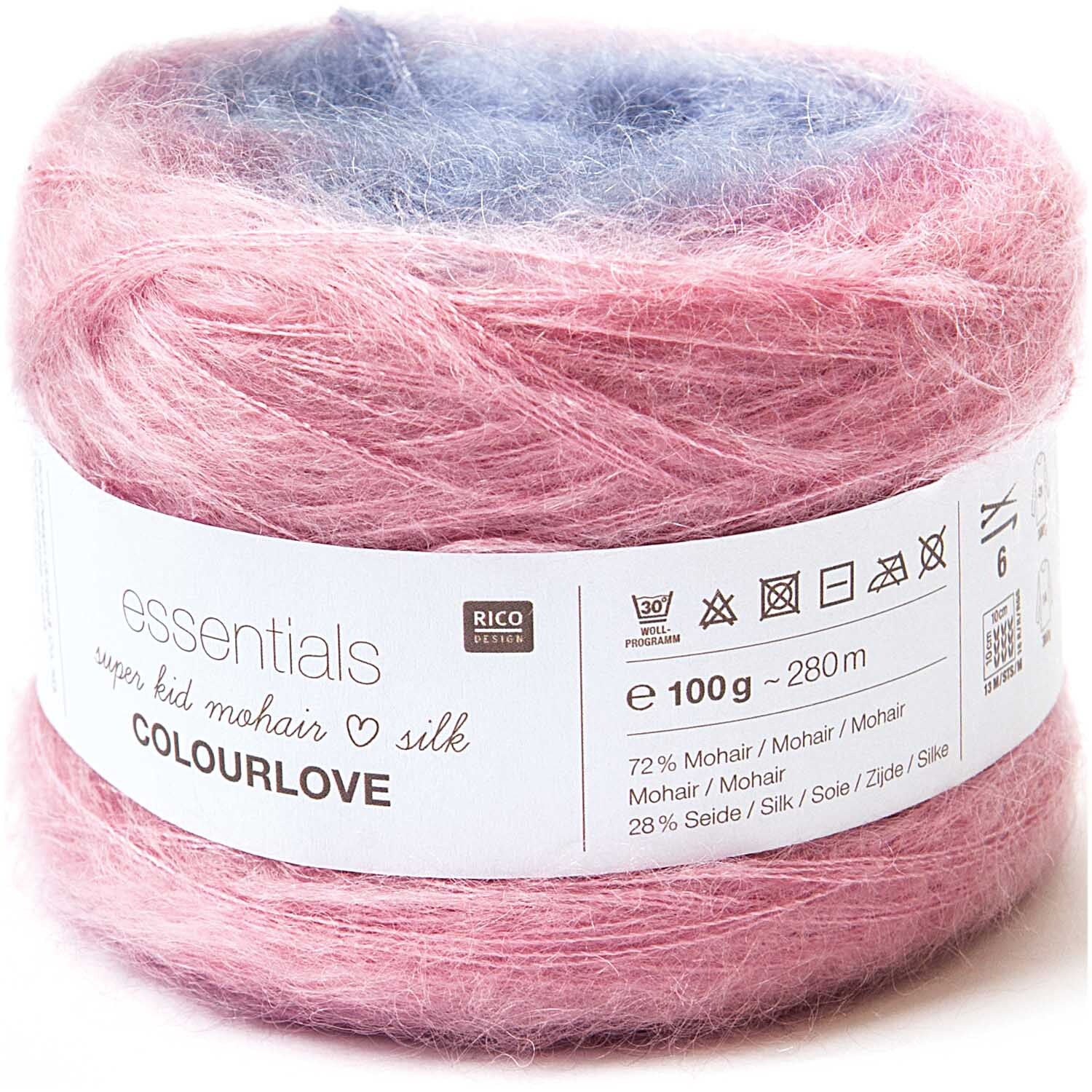 Essentials Super Kid Mohair Loves Silk Colourlove