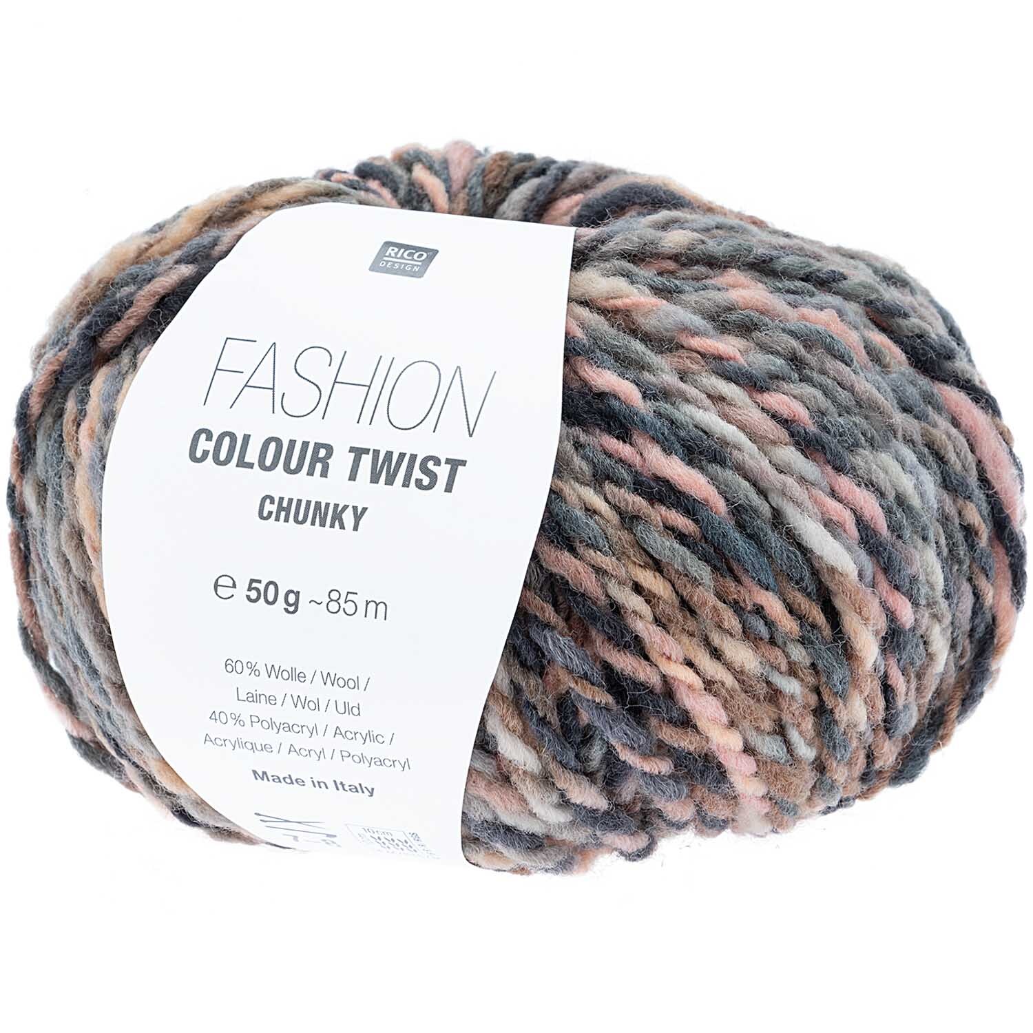 Fashion Colour Twist Chunky