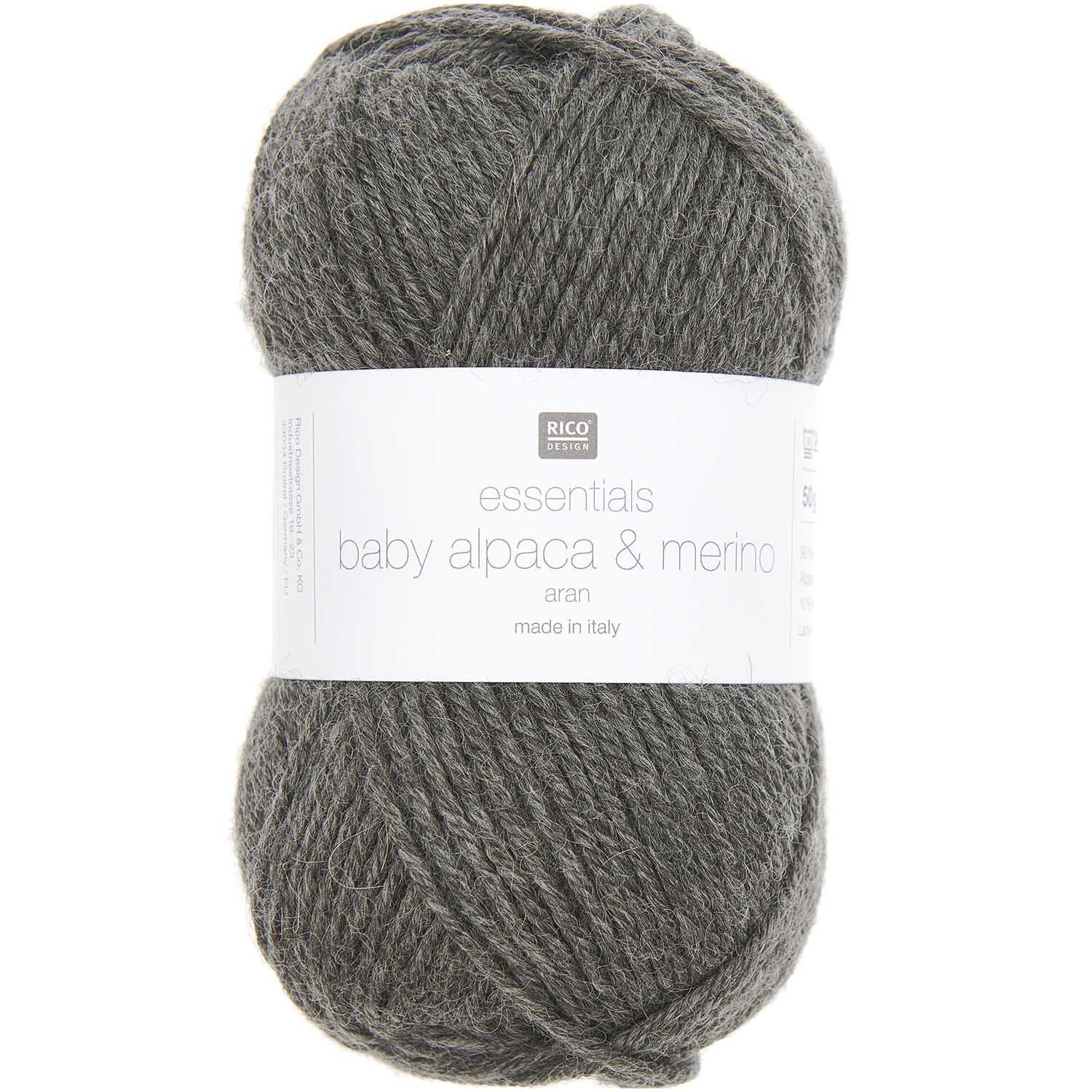 Essentials Baby Alpaca & Merino aran