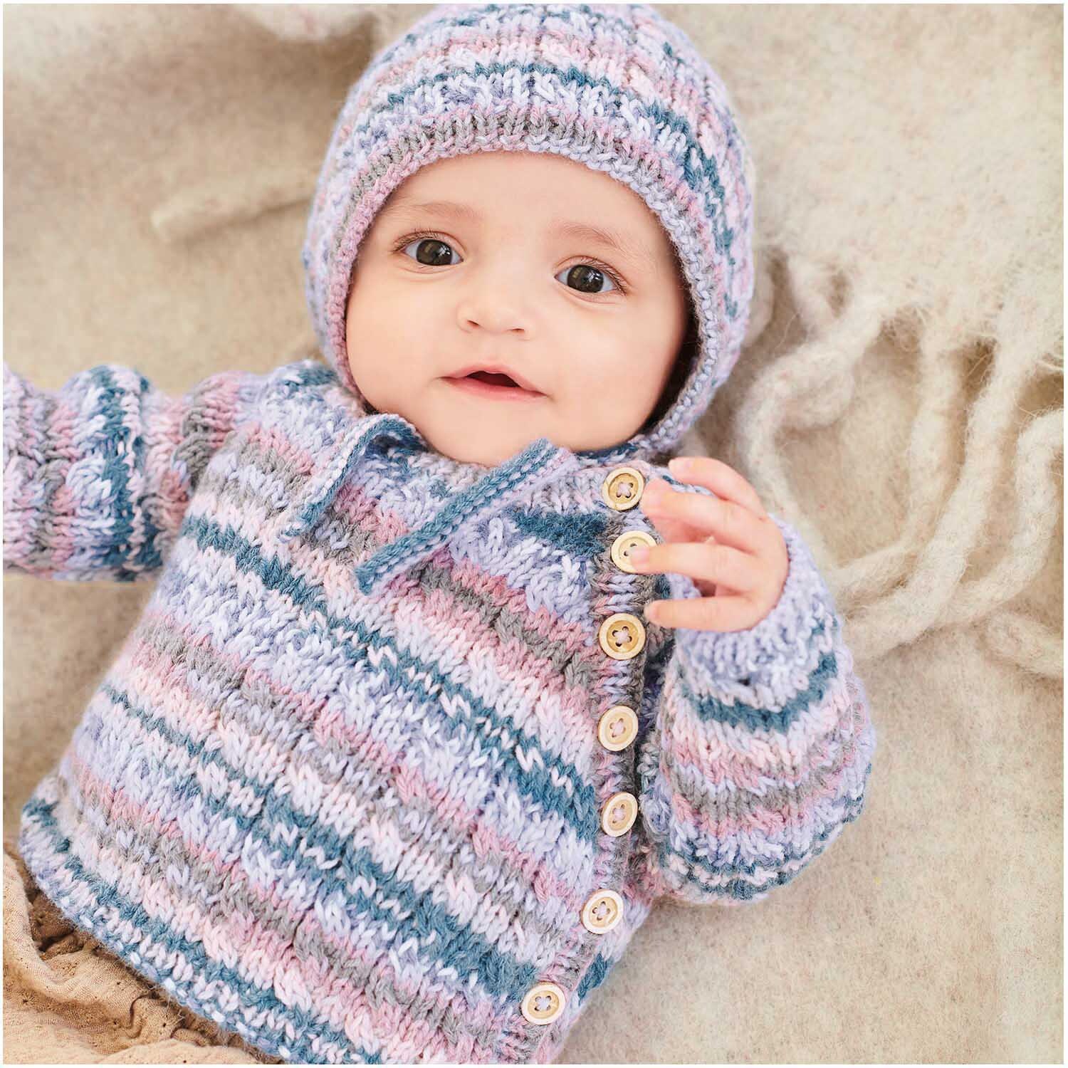 Strickset Jacke Modell 13 aus Baby Nr. 38