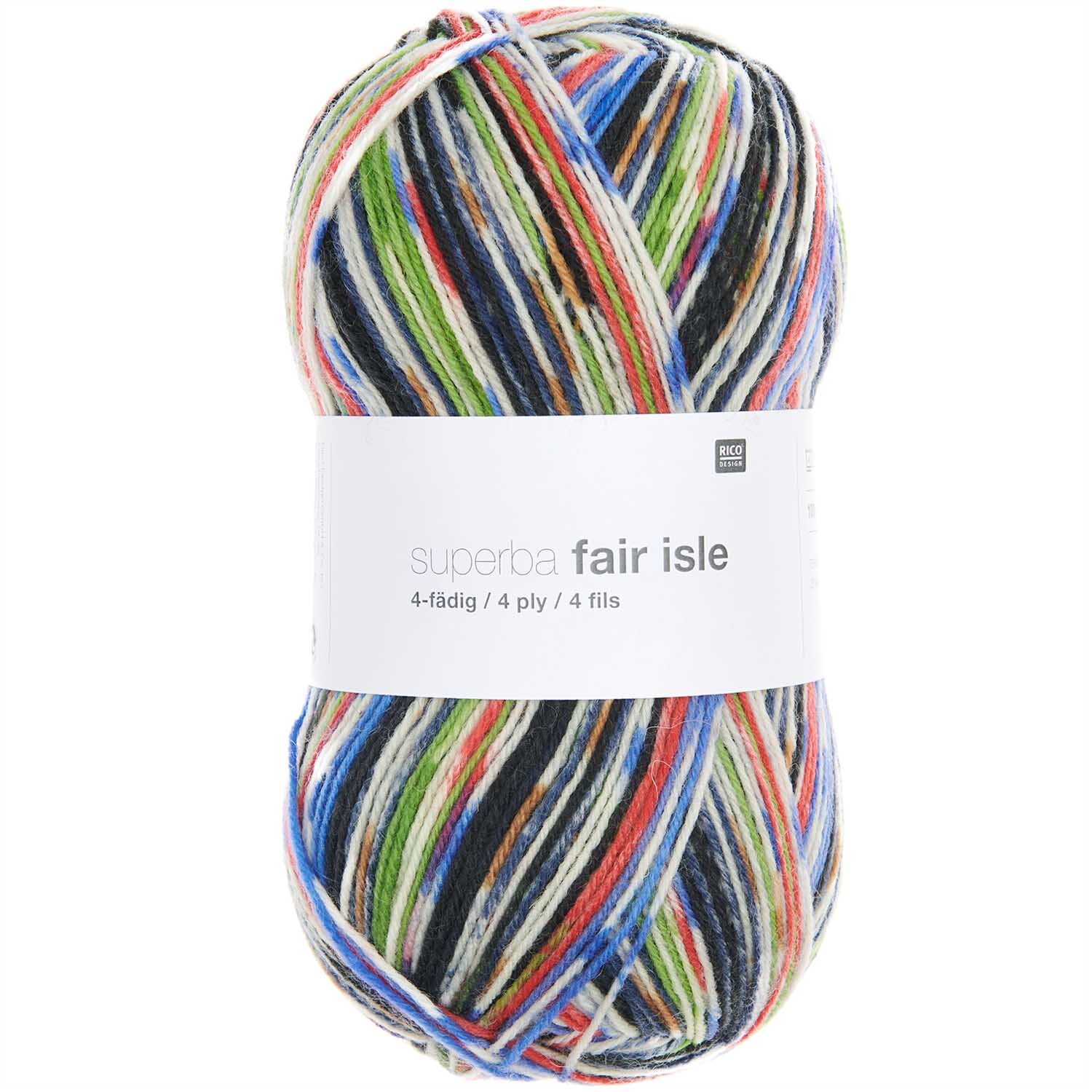 Superba Fair Isle 4-fädig