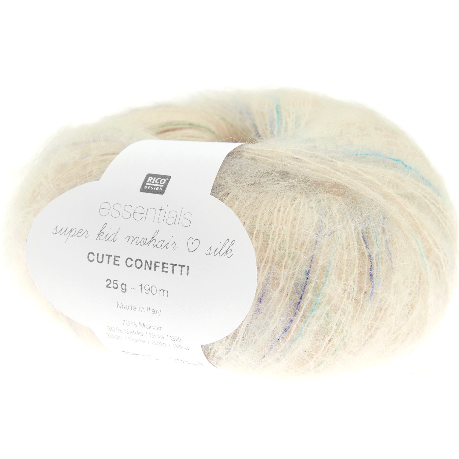 Essentials Super Kid Mohair Loves Silk Cute Confetti