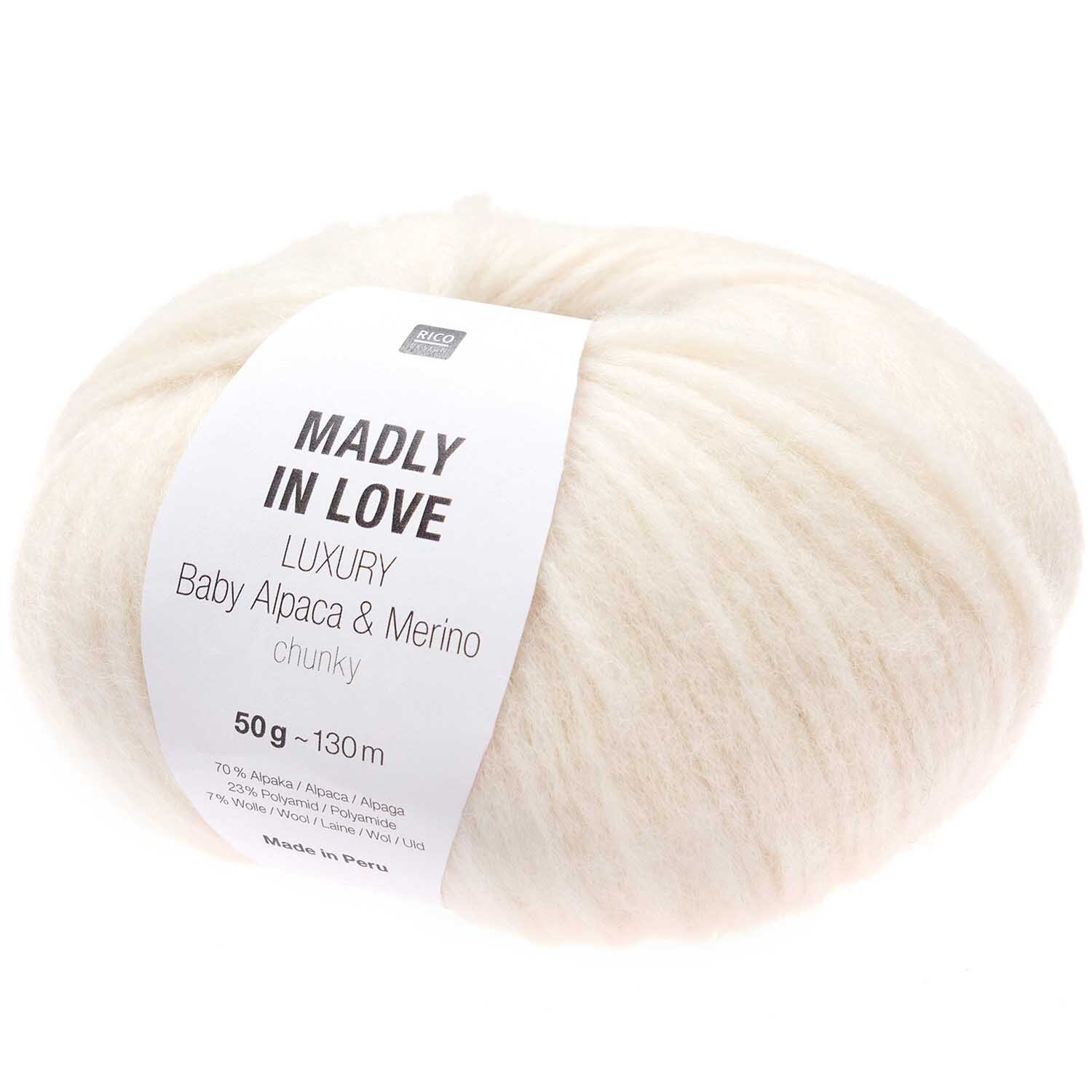 Luxury Baby Alpaca & Merino chunky - Madly in Love