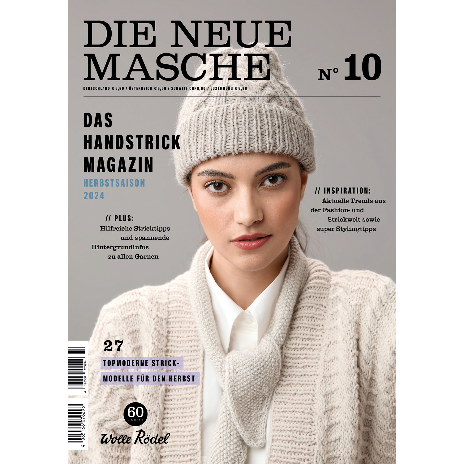 Strickset Pullover Modell 16 aus Die Neue Masche No. 10