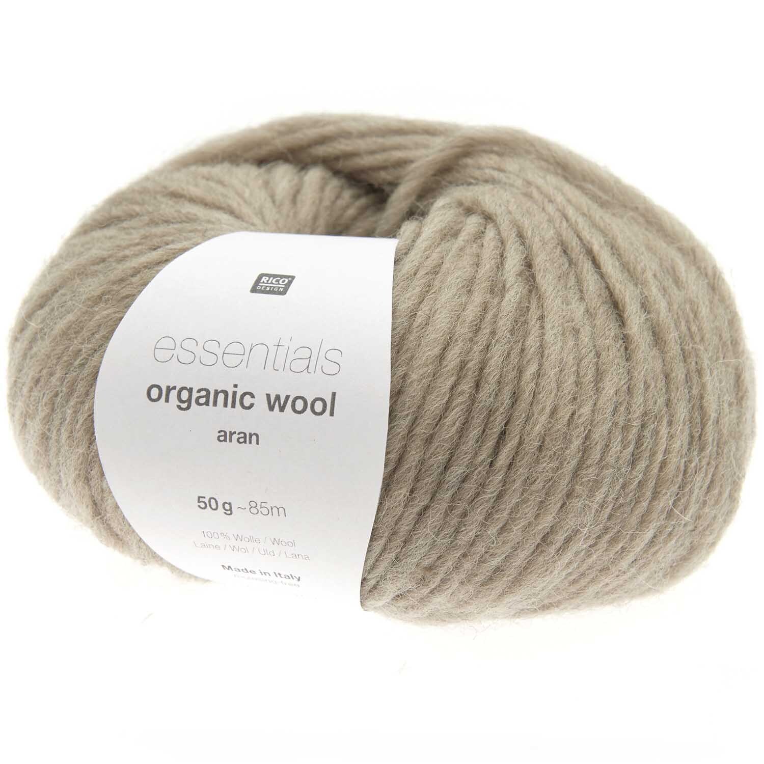 Essentials Organic Wool aran