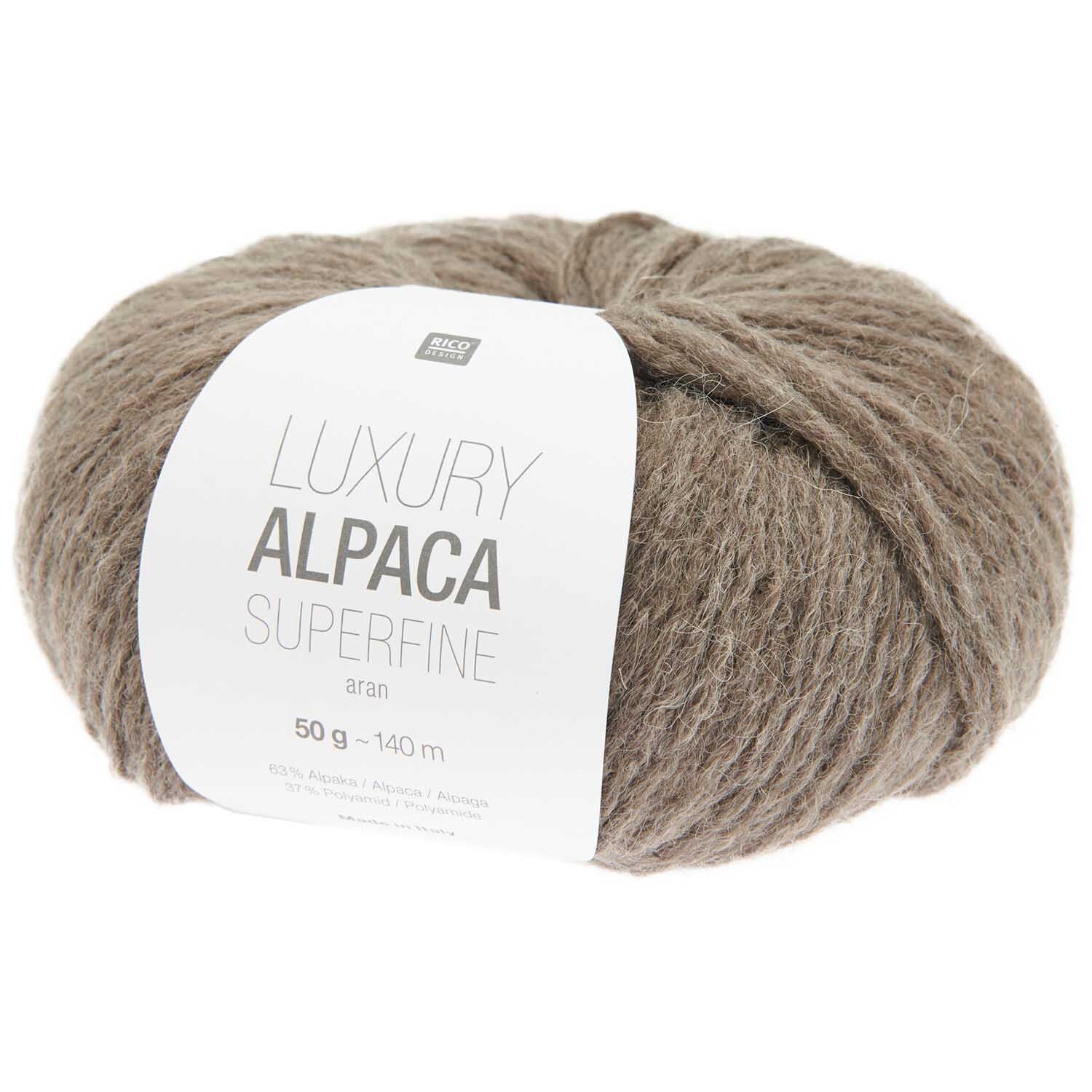 Rico Luxury Alpaca Superfine aran