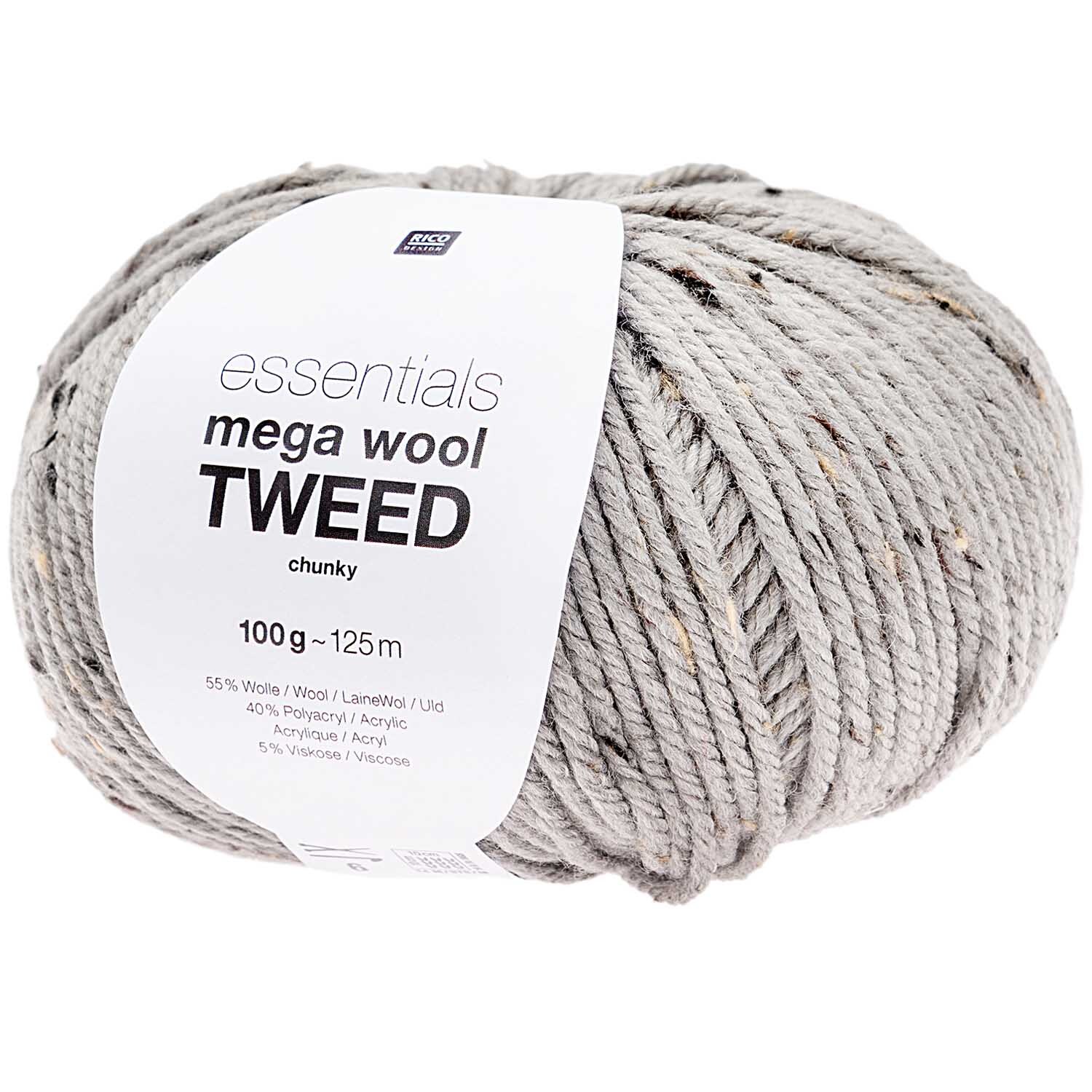 Essentials Mega Wool Tweed chunky