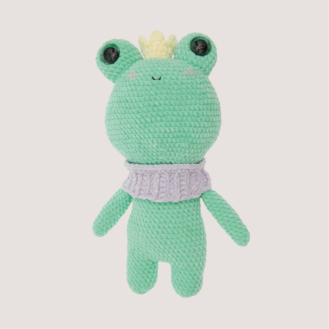 Gehäkelter Frosch