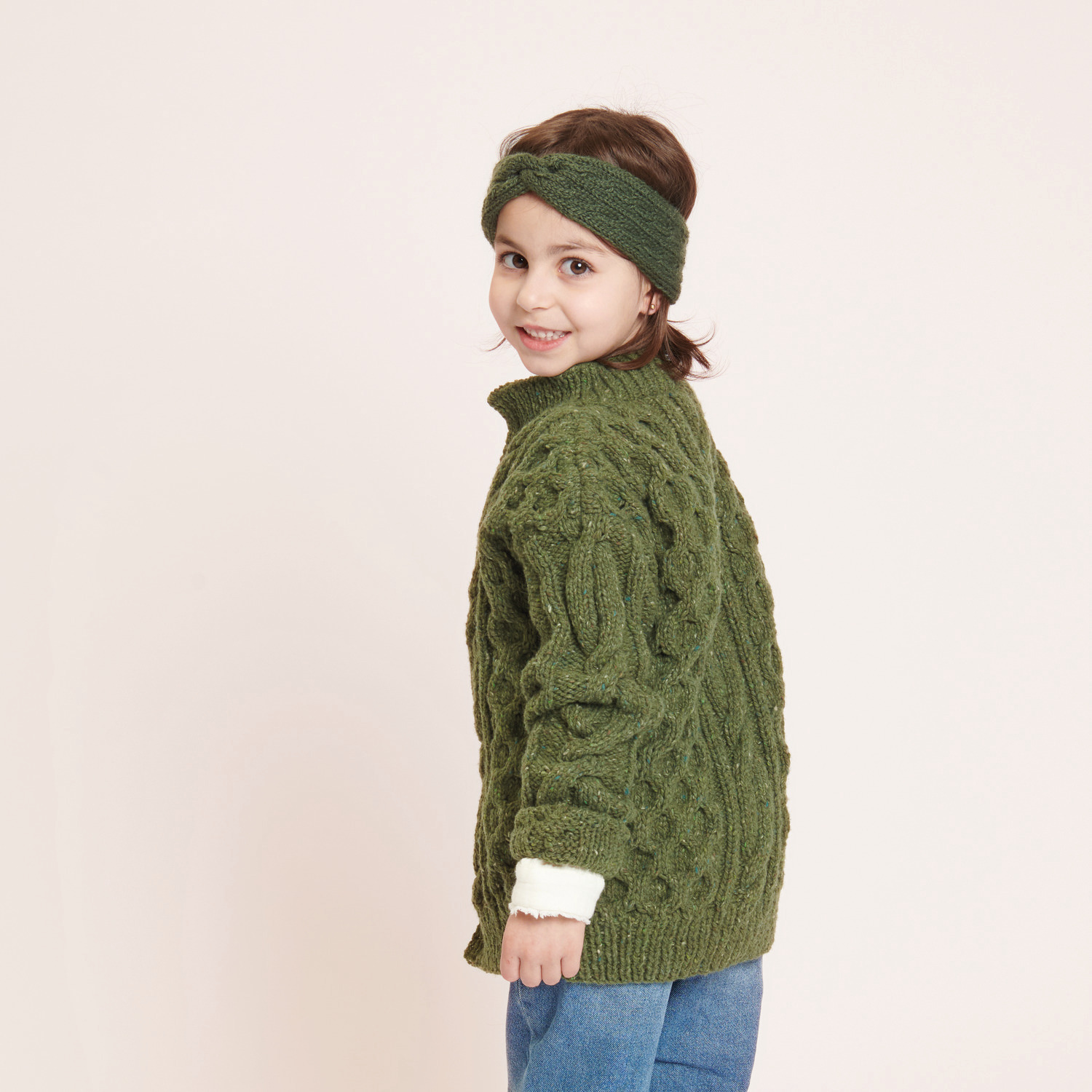 Strickset Kinderjacke Modell 24 aus Trachtenbuch I mog di