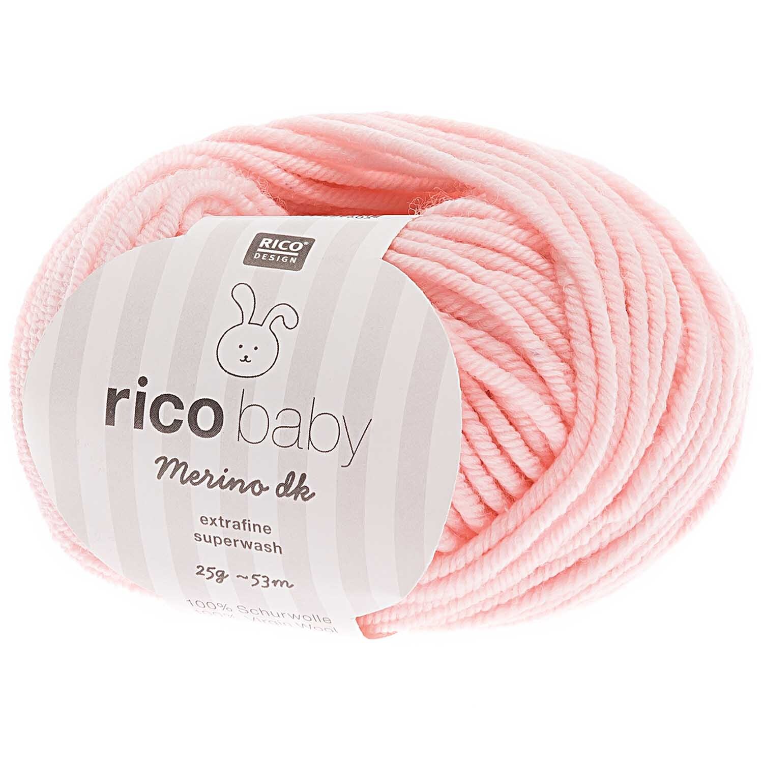 Baby Merino dk rosa