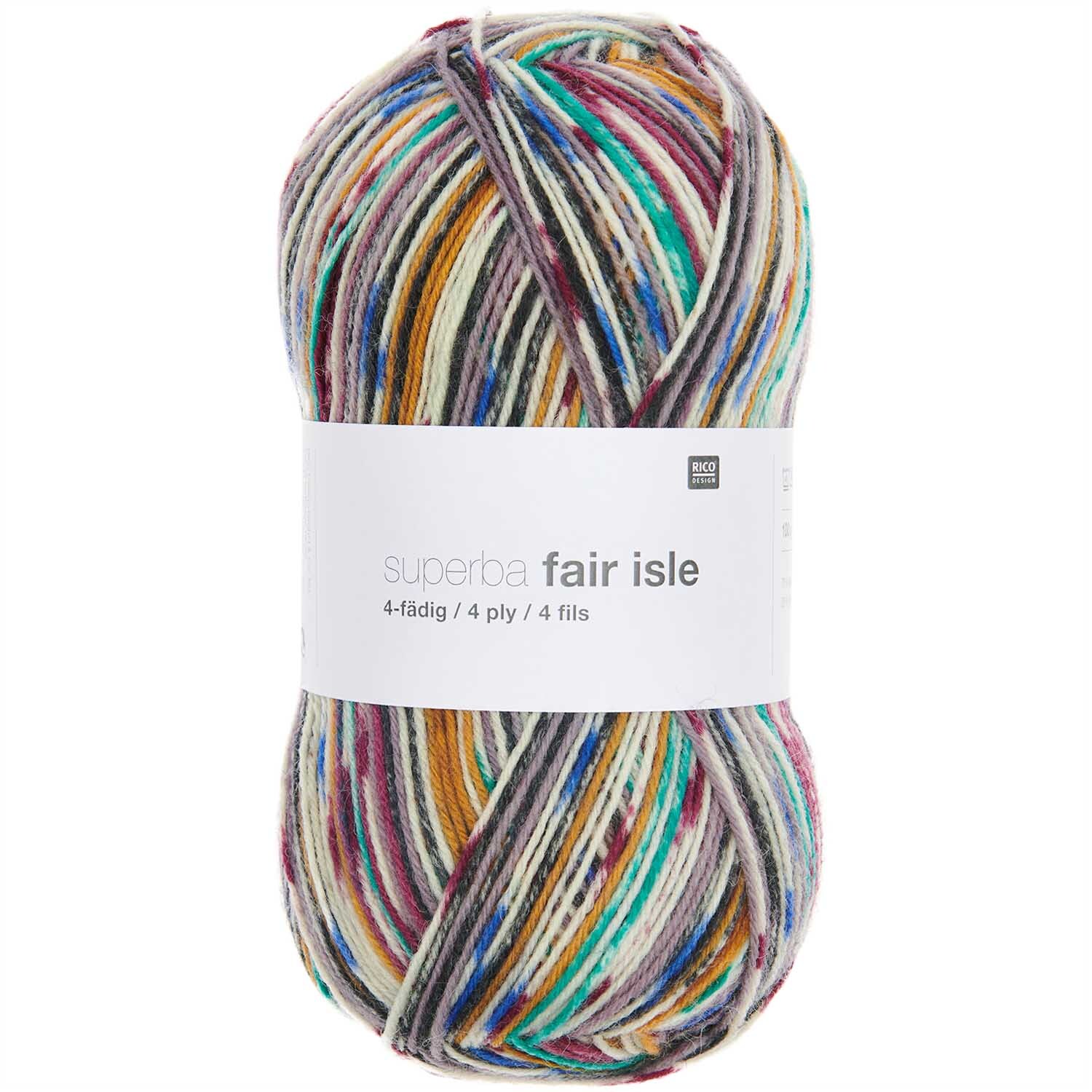 Superba Fair Isle 4-fädig