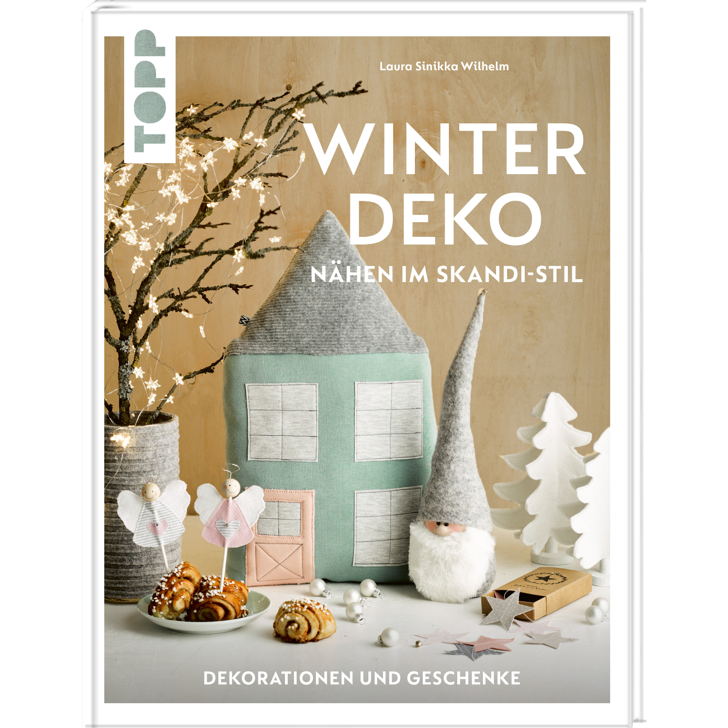 Winterdeko Nähen im Skandi-Stil