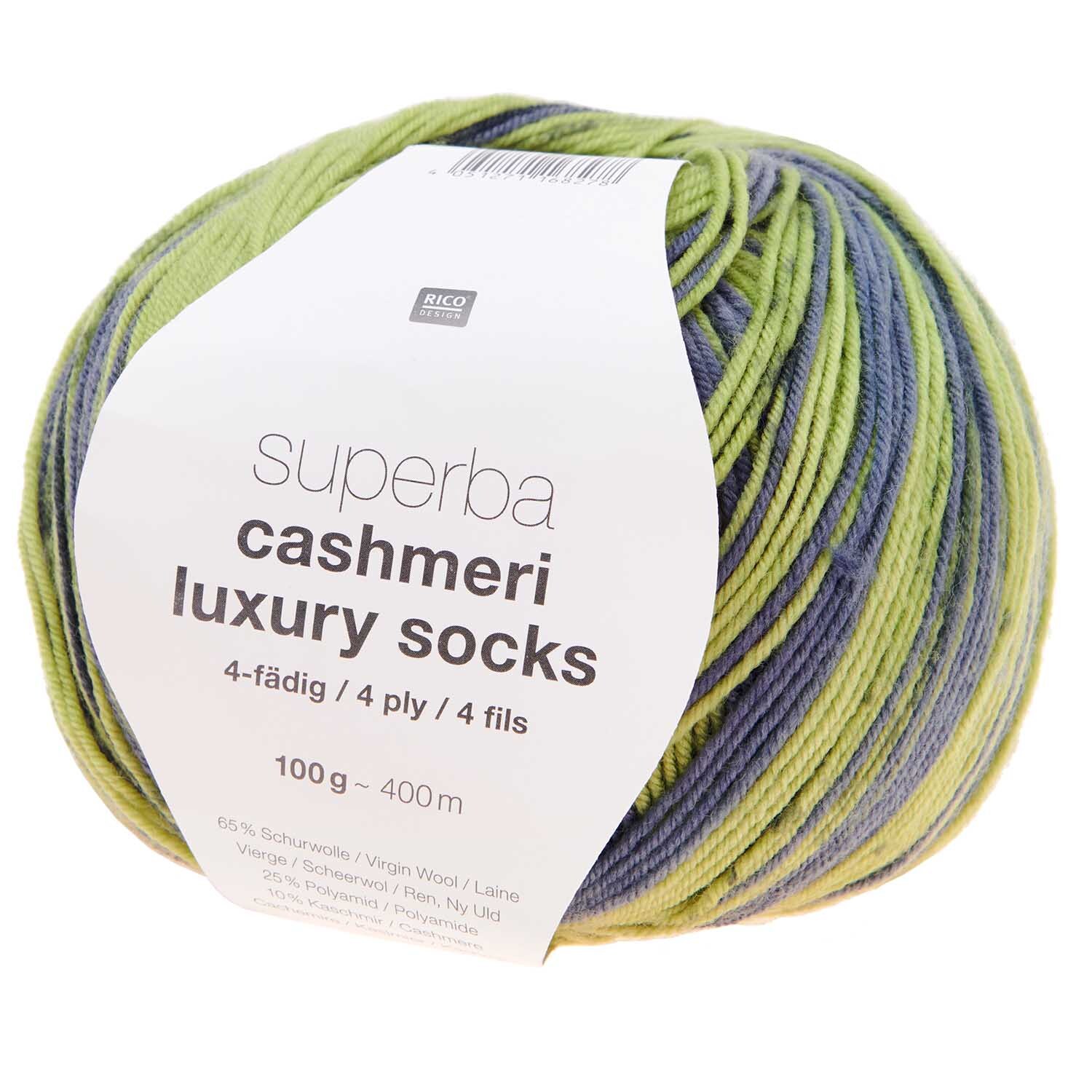 Superba Cashmeri Luxury Socks 4fädig