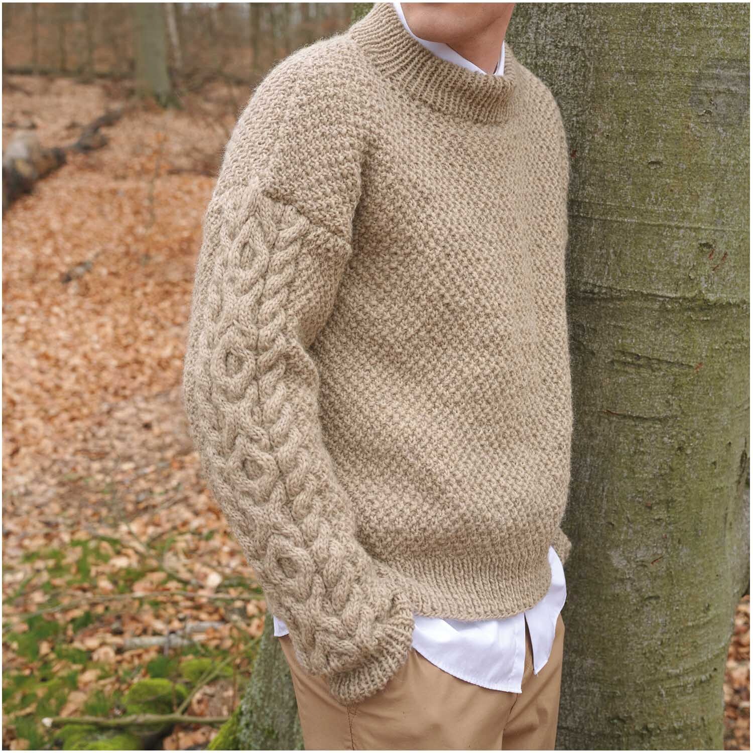 Essentials Organic Wool aran