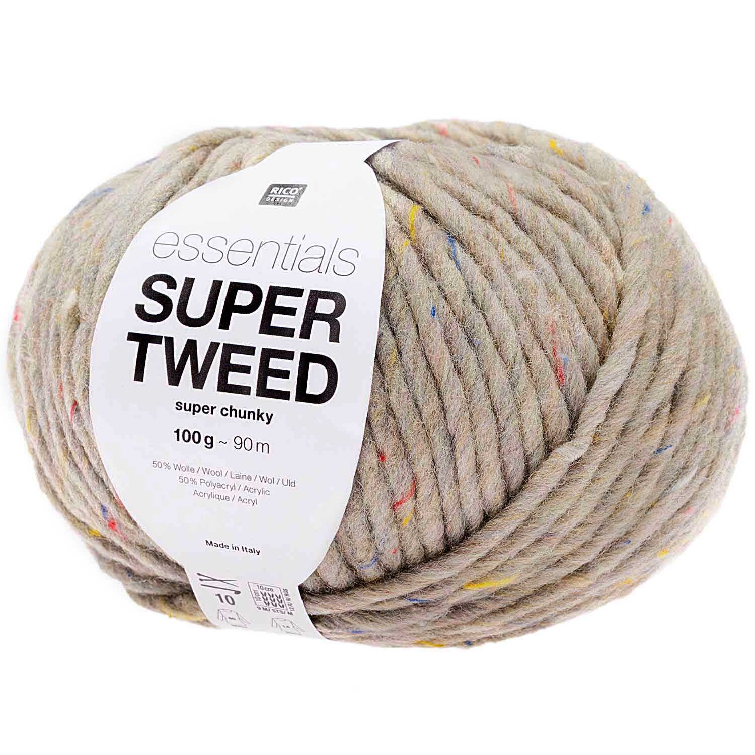 Essentials Super Tweed super chunky