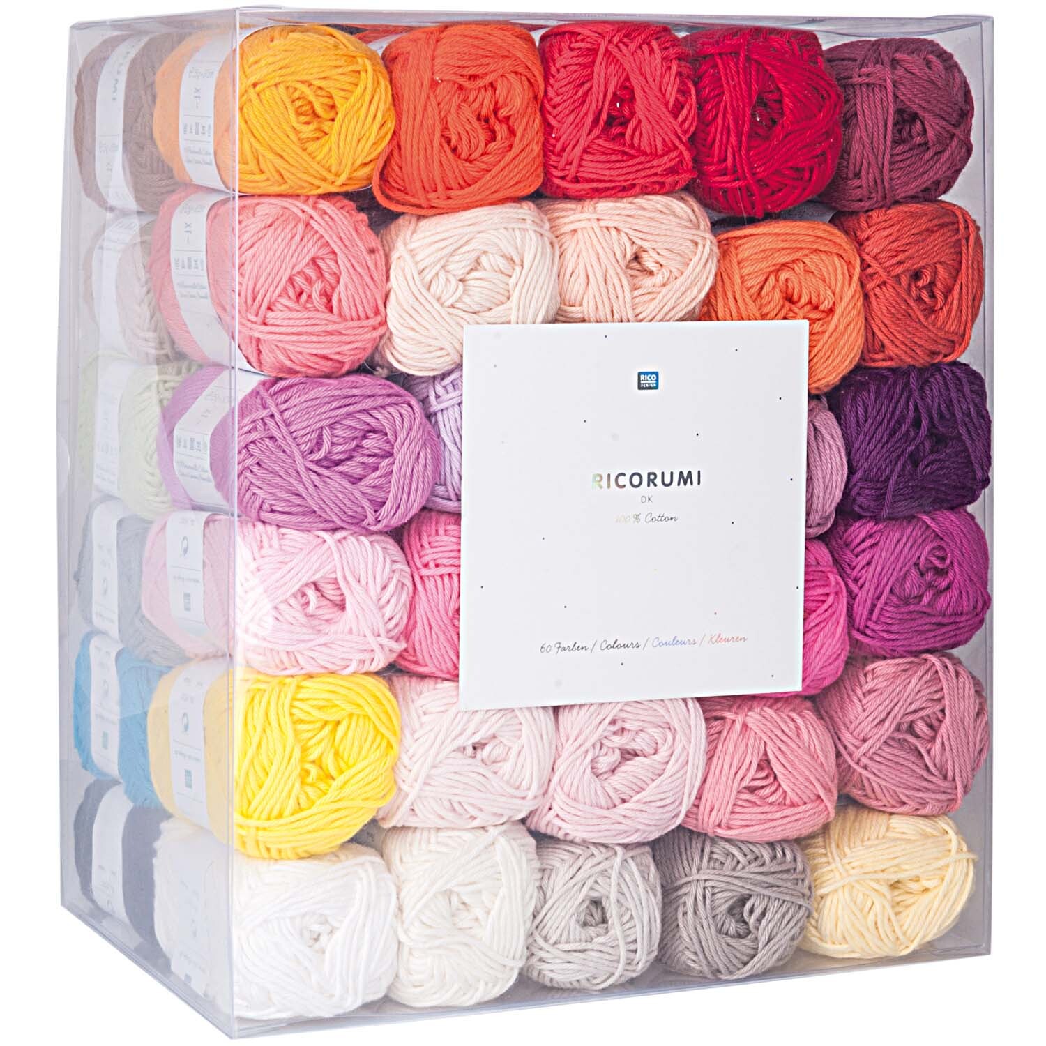 Creative Ricorumi dk Set 60 Farben 25g