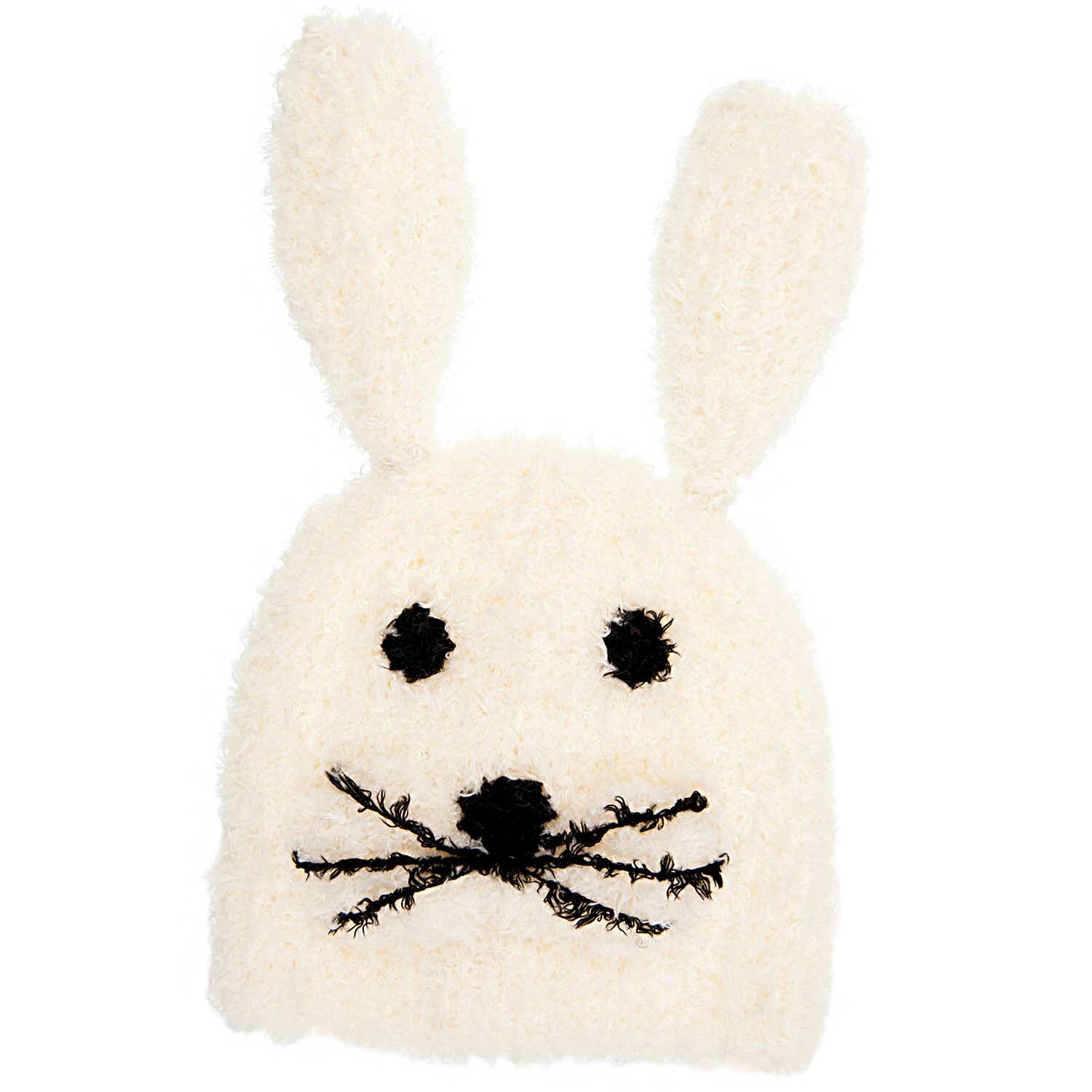 Strickset Mütze Hase creme