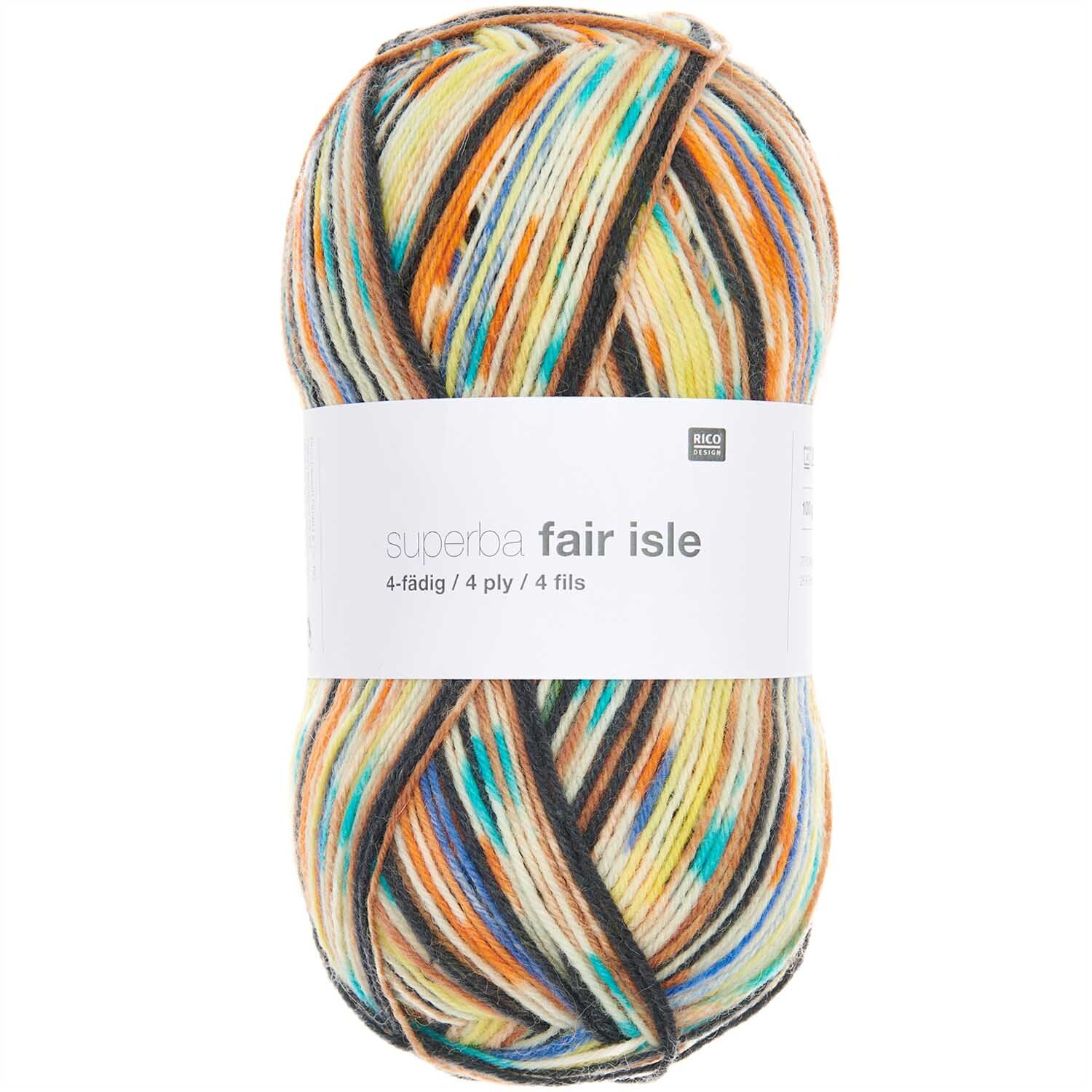 Superba Fair Isle 4-fädig