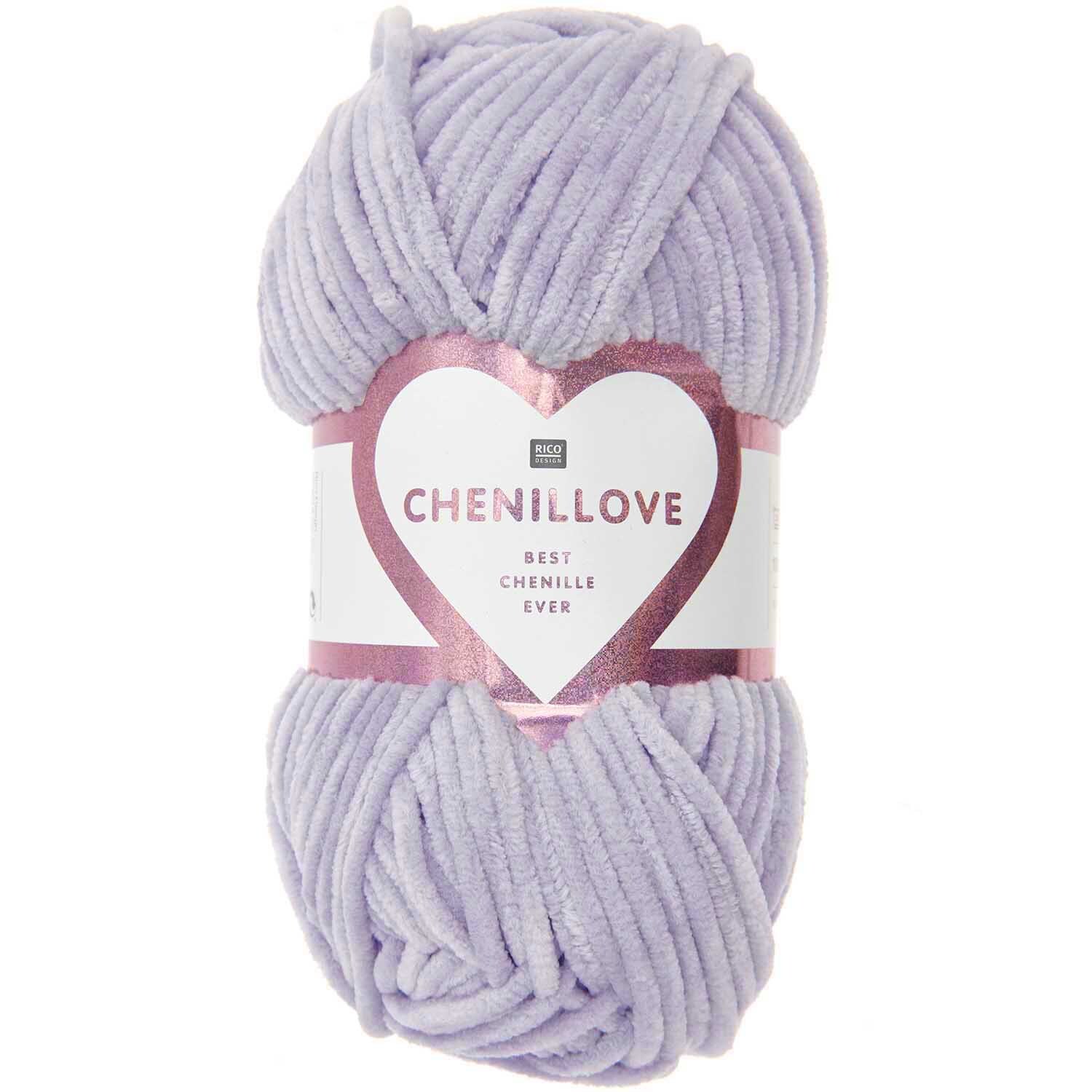 Strickset Decke Modell 01 aus Baby Chenillove